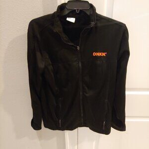 Dunkin Donuts DNKN Full Zip Microfleece Jacket Unisex Adult Size Medium